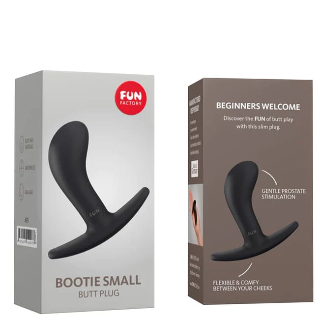 Bootie S Plug Fun Factory Đen 7.5cm