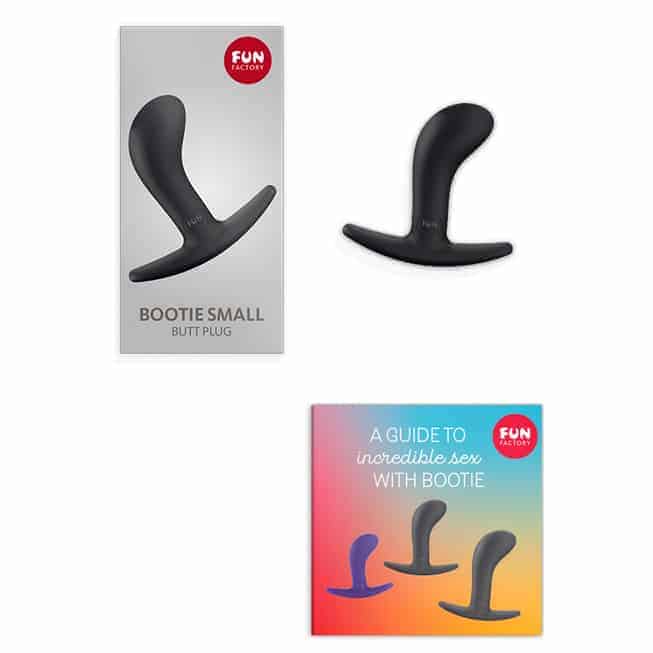 Bootie S Plug Fun Factory Đen 7.5cm
