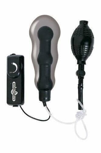Plug Zepplin Phồng Rung 18cm Bơm Nở Mạnh Mẽ Bùng Nổ
