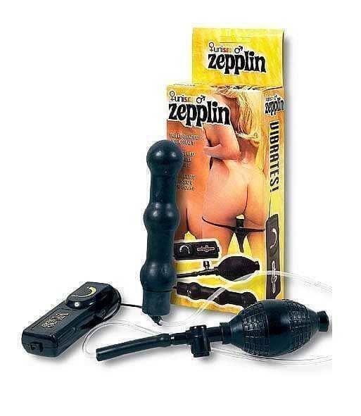 Plug Zepplin Phồng Rung 18cm Bơm Nở Mạnh Mẽ Bùng Nổ