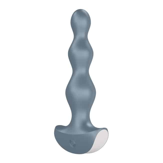 Satisfyer Lolli Plug 2 - Plug Rung Hậu Môn Xám 14cm 12 Chế Độ