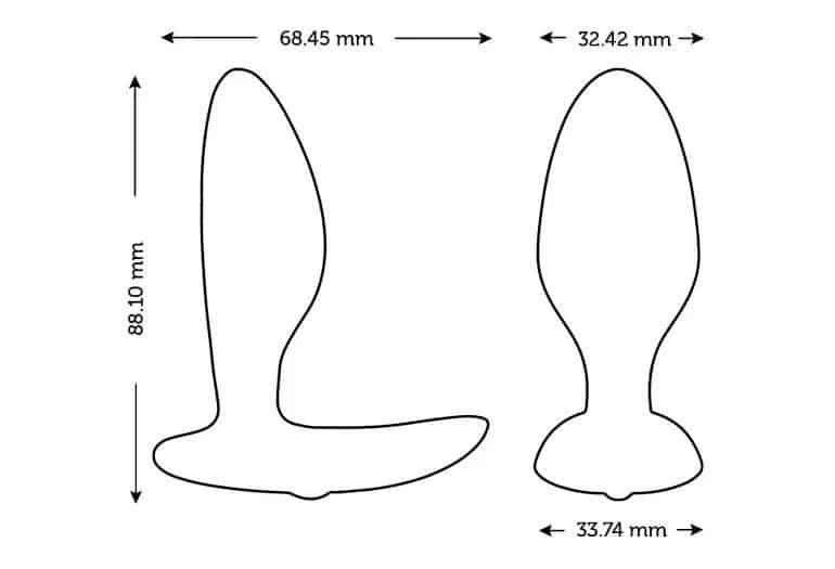 We-Vibe Ditto+ Plug Đen App Khoái Lạc