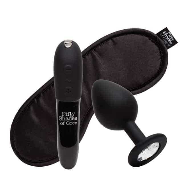 Fifty Shades We-Vibe Come To Bed Set 3 Món Đen