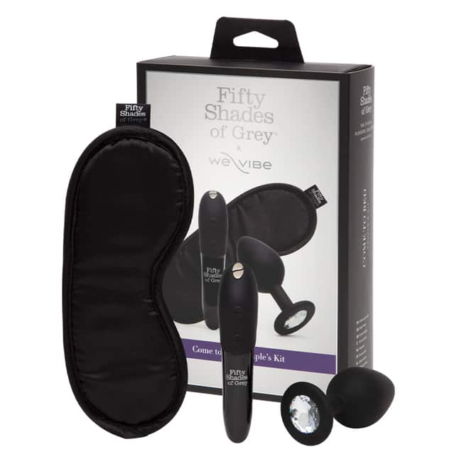 Fifty Shades We-Vibe Come To Bed Set 3 Món Đen