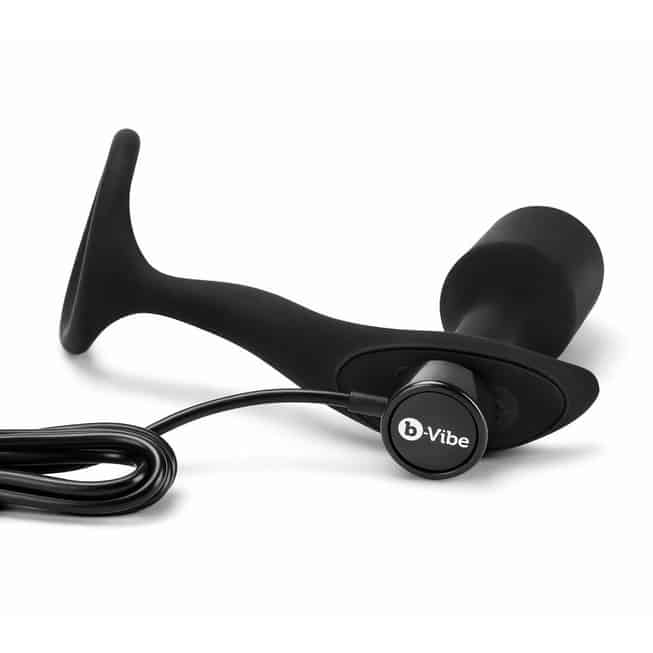 Plug Rung b-Vibe Snug Tug Đen Kéo Siết Thăng Hoa