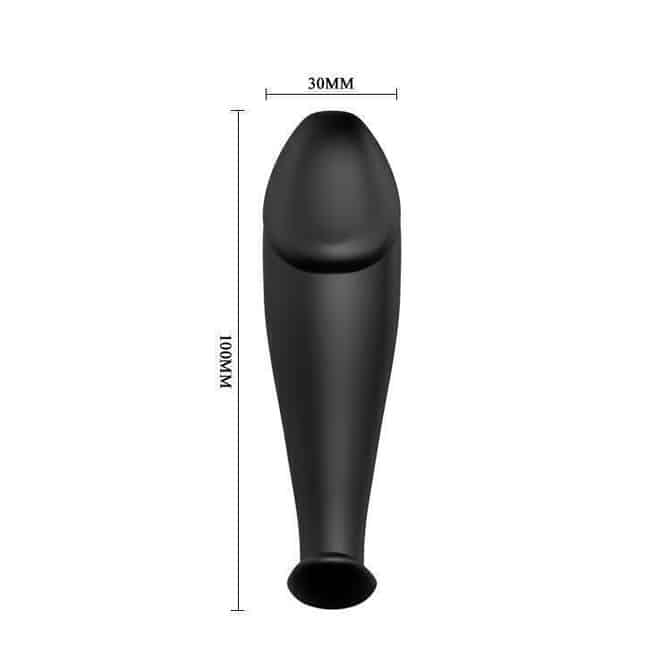 Pretty Love Plug Đen Rung Từ Xa Hậu Môn Thỏa Mãn