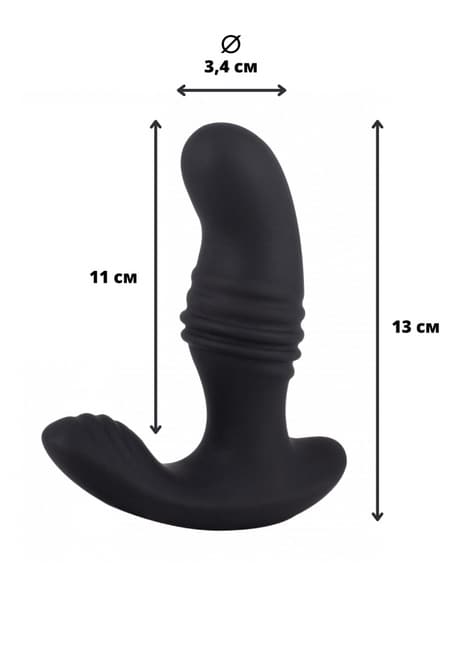 Lola Grace Prostate Rung Đen Điều Khiển
