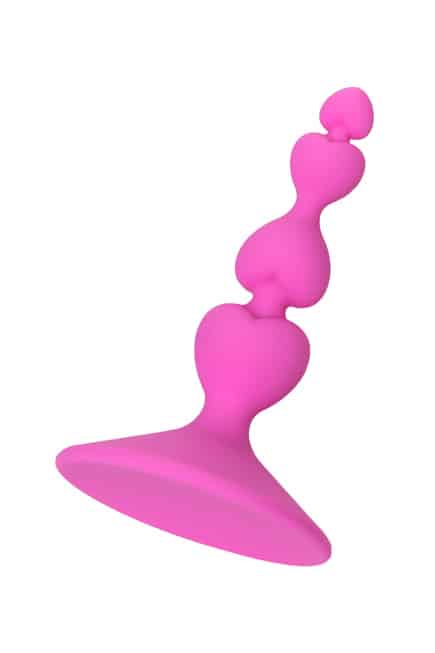 Toyfa Loverty Plug Hồng Fuchsia Tim Dễ Chịu Nhẹ Nhàng