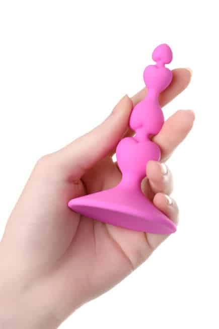 Toyfa Loverty Plug Hồng Fuchsia Tim Dễ Chịu Nhẹ Nhàng