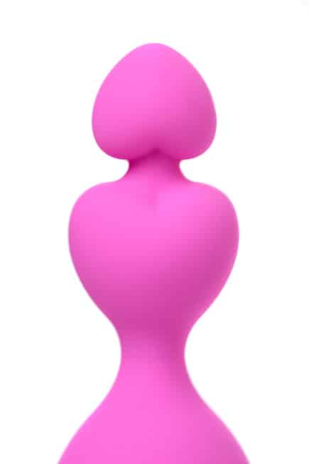 Toyfa Loverty Plug Hồng Fuchsia Tim Dễ Chịu Nhẹ Nhàng