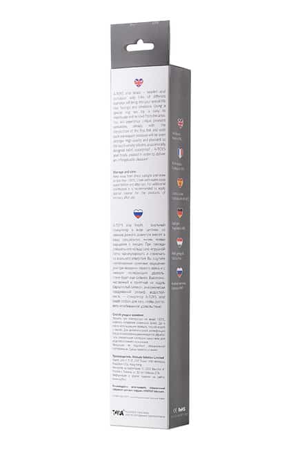 Chuỗi Hậu Môn Toyfa M Đen 27cm Silicone Tăng Dần Sướng