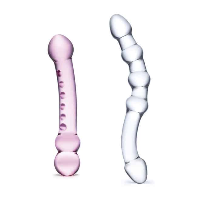 Bộ 2 Đồ Chơi Glas Đôi 15-19cm Hồng Trong