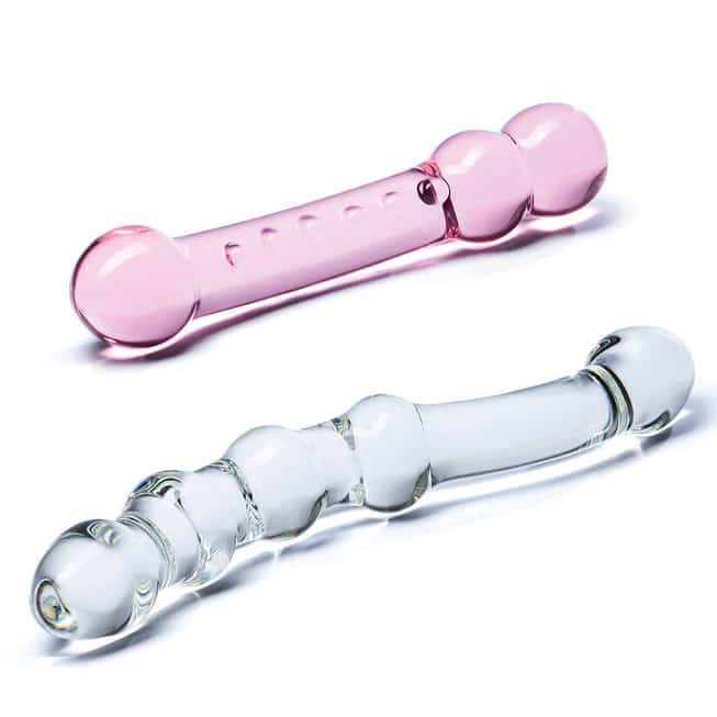 Bộ 2 Đồ Chơi Glas Đôi 15-19cm Hồng Trong