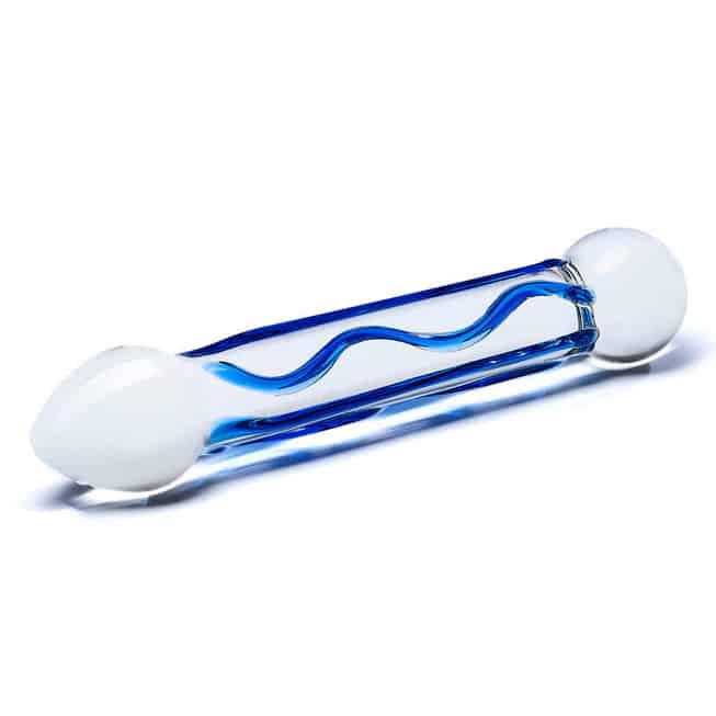 Stimulator Xanh 17cm Gợn Sóng Kích Thích Mãnh Liệt