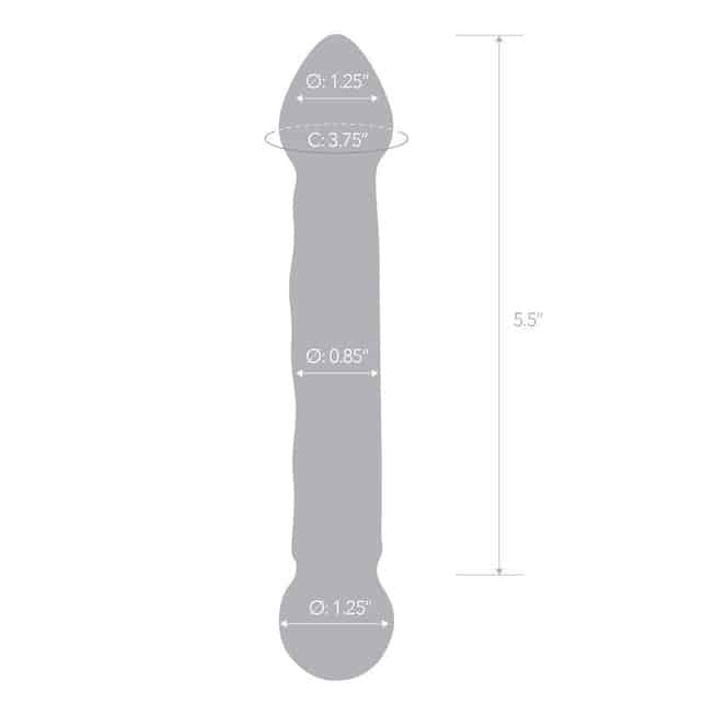 Stimulator Xanh 17cm Gợn Sóng Kích Thích Mãnh Liệt