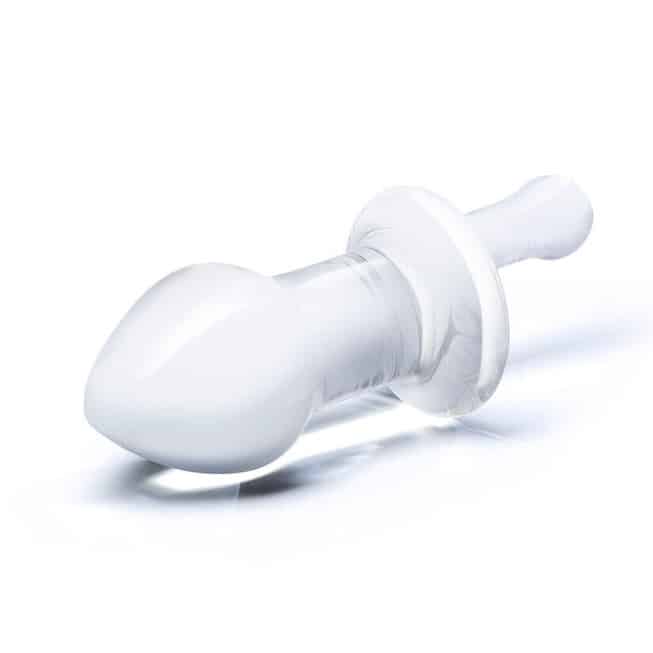 Plug Anal Glas Thủy Tinh Trong 12cm Lấp Lánh Kích Thích Tột Độ