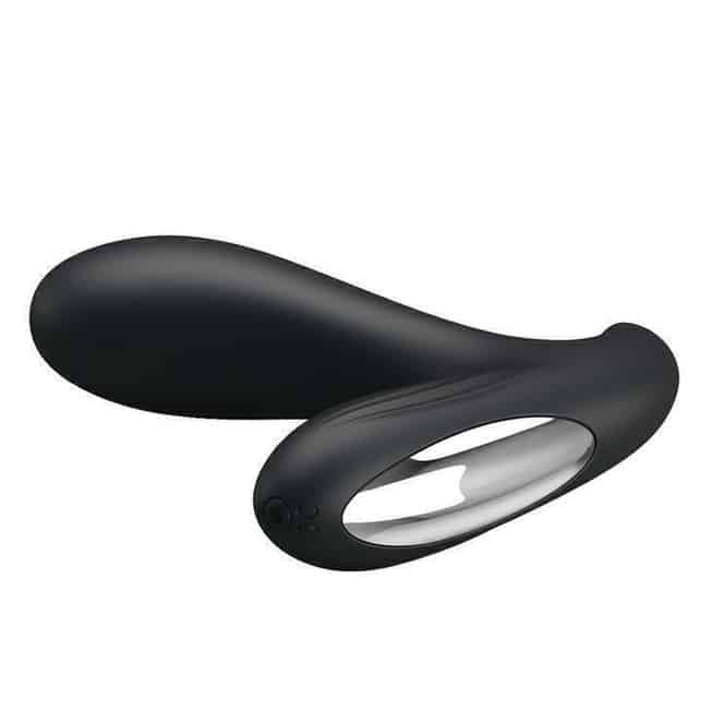 Massage Tiền Liệt Backie Đen 10cm Rung Điên Cuồng