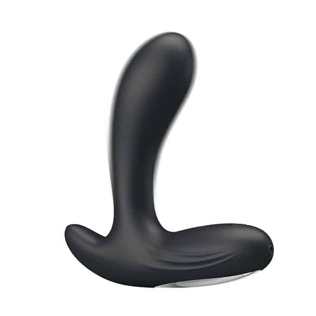 Massage Tiền Liệt Backie Đen 10cm Rung Điên Cuồng
