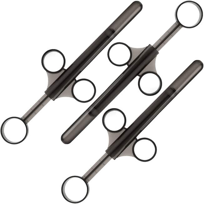 b-Vibe Bộ 3 Ống Bôi Trơn Đen Chính Xác