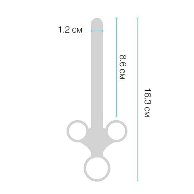 b-Vibe Bộ 3 Ống Bôi Trơn Đen Chính Xác