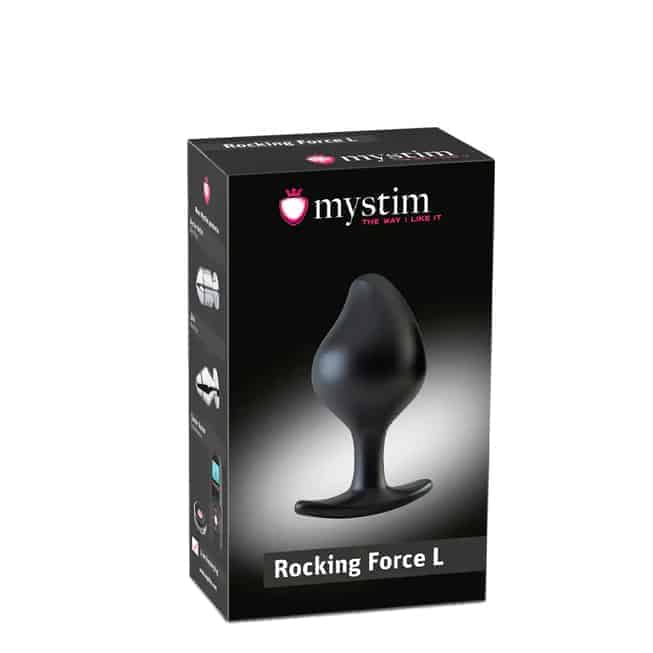 Mystim Rocking L Anal Plug Điện Rung Lớn Mạnh Mẽ