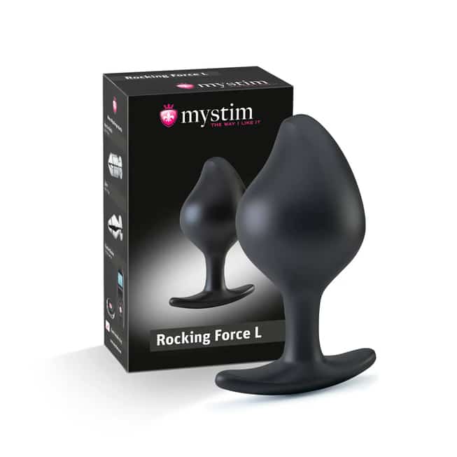 Mystim Rocking L Anal Plug Điện Rung Lớn Mạnh Mẽ