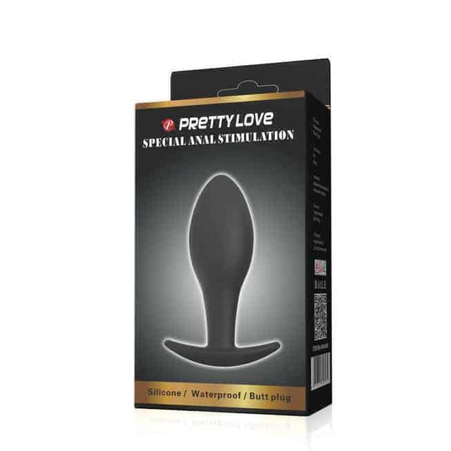 Pretty Love Plug Anal Đen Unisex Kích Thích Mạnh
