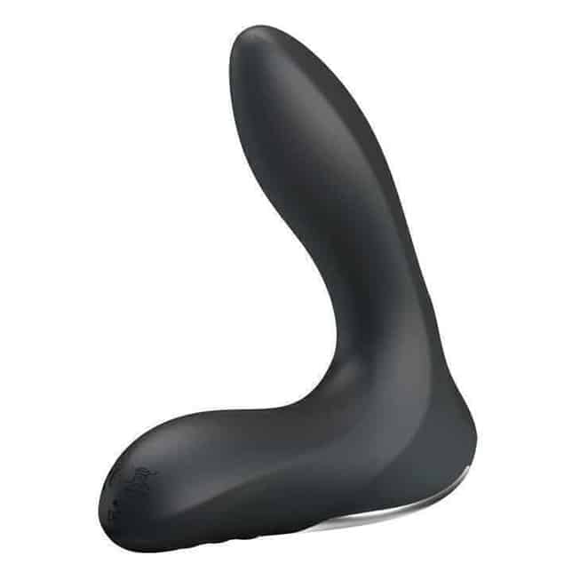 PrettyLove Leonard Vibro Tiền Liệt Đen Giãn Nở Vua Massage