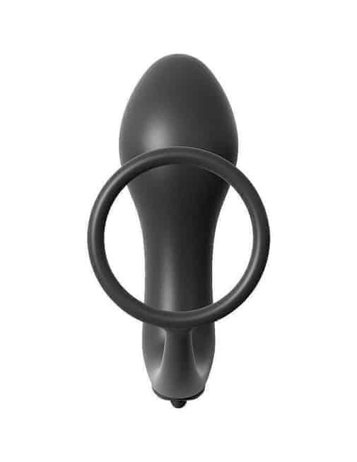 Plug Rung Hậu Môn Đen Cứng Nút Dập Mông Siêu Thú Vị