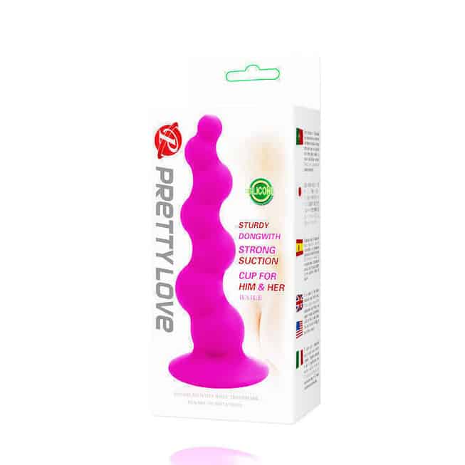 Pretty Love Booty Passion Anal Plug Hồng Mịn Màng