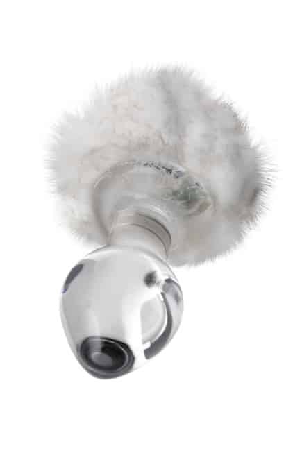 Sexus Glass Plug Viền Trắng – Sang Trọng, Hậu Môn Hay!