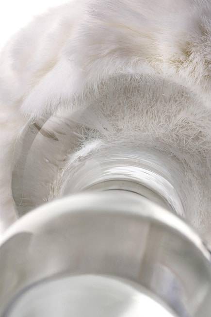 Sexus Glass Plug Viền Trắng – Sang Trọng, Hậu Môn Hay!