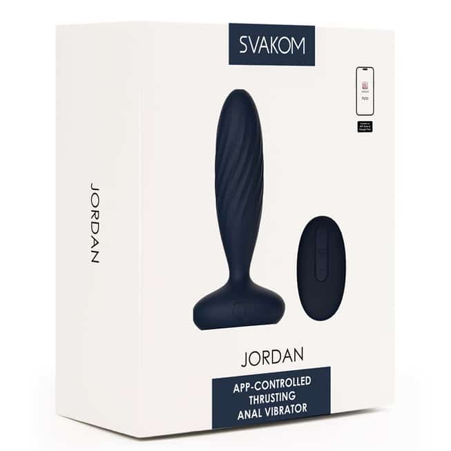 Anal Plug Svakom Jordan Xanh App – Rung Mạnh Thrusting Siêu Đỉnh