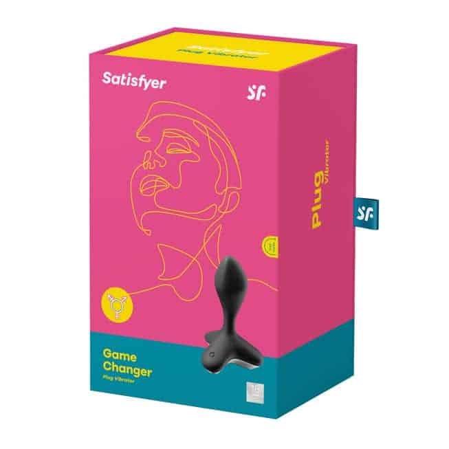 Satisfyer Game Changer Butt Plug Đen Rung An Toàn