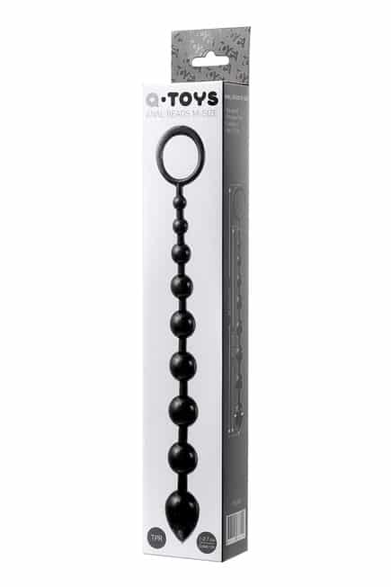 Chuỗi Hậu Toyfa A-Toys 28cm Đen Kích Thích Mãnh Liệt