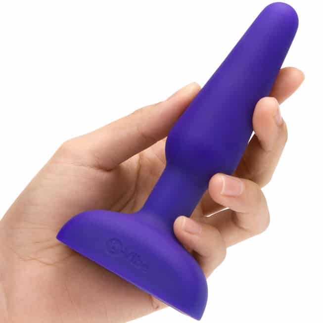 Plug b-Vibe Trio Tím Rung Remote 3 Motor