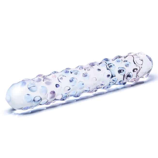 Nubby Glas Kính 17.5cm Sần Hồng Tím Mịn Đỉnh