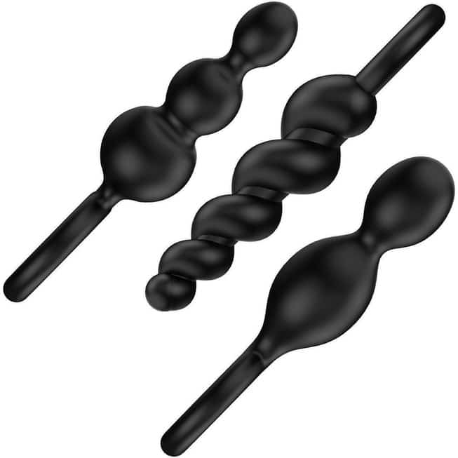 Satisfyer Booty Call 3 Nút Thả Trơn An Toàn