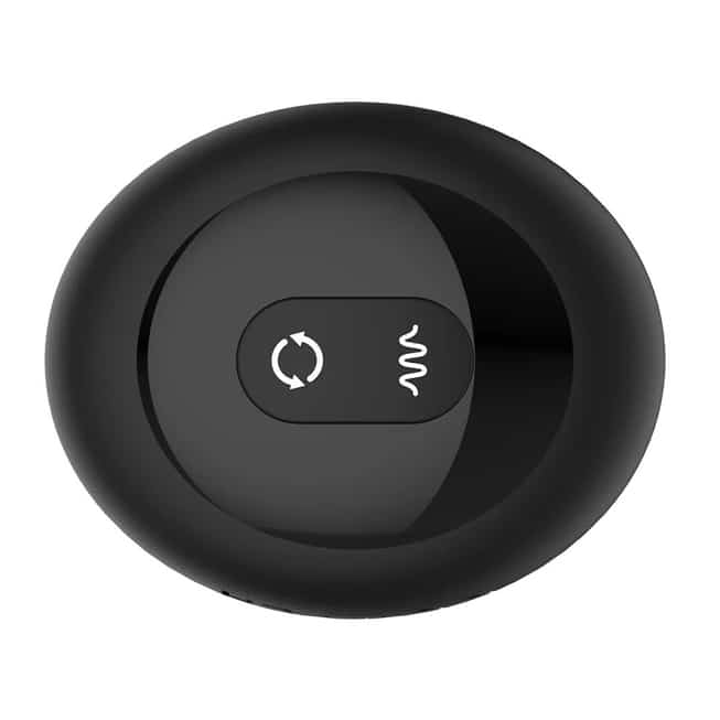 Nexus Tornado XL Plug Quay Đen Remote Siêu Mạnh