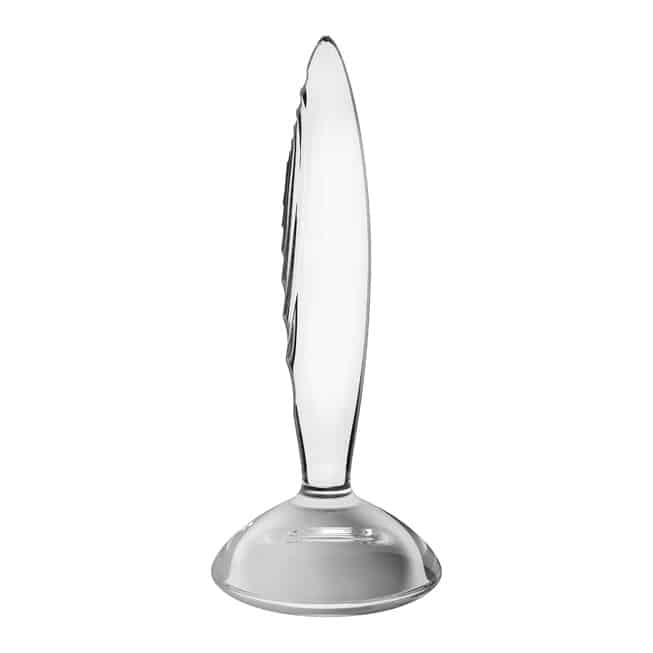 Satisfyer Crystal Anal Kính 20cm Lấp Lánh Sang
