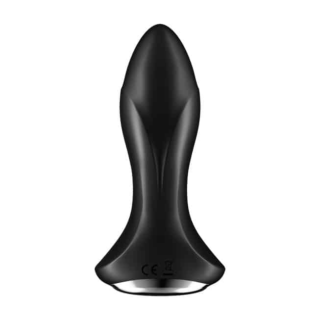 Rotator Plug 1+ Satisfyer Đen Rimming Dao Động