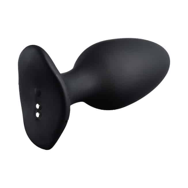 Plug hậu môn Lovense Hush 2 L đen app điều khiển mạnh mẽ