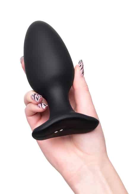 Plug hậu môn Lovense Hush 2 L đen app điều khiển mạnh mẽ