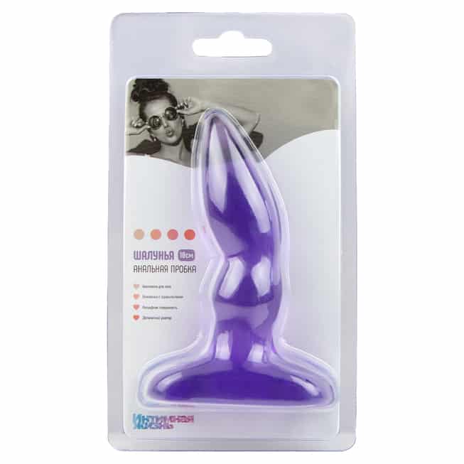 Pổn Shalyunya Tím TPE 2.5cm Mềm Thư Giãn Tuyệt