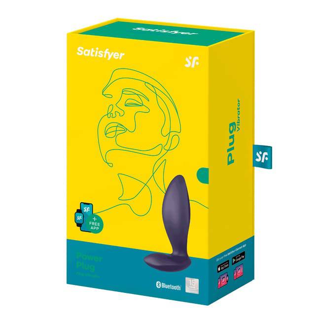 Satisfyer Plug Rung Tím App Anus Đỉnh Cao Khoái Lạc