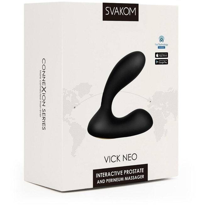 Svakom Vick Neo Prostate Đen App Siêu Tương Tác