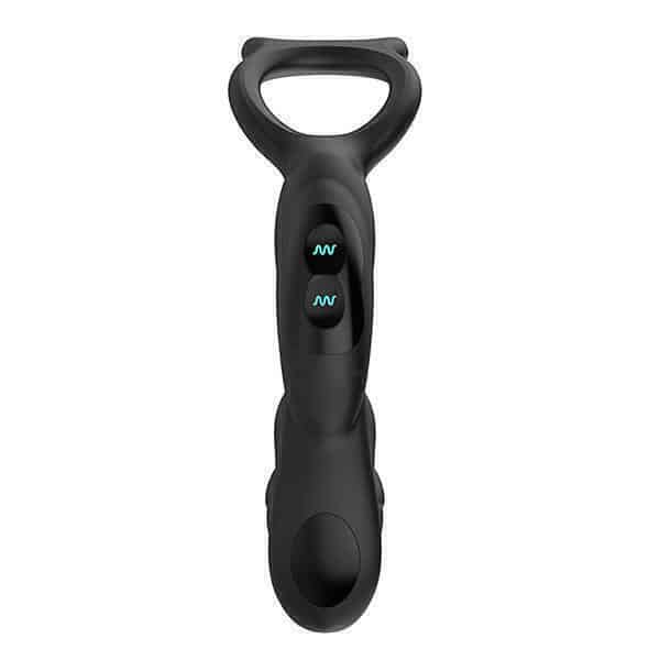 Nexus Simul8 Prostate Ring Đen Dao Động Đôi Siêu Phẩm
