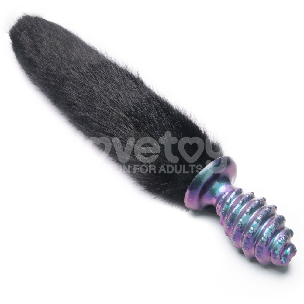 Lovetoy Mysti Tail Cáo Tím 37cm Đuôi Siêu Mịn
