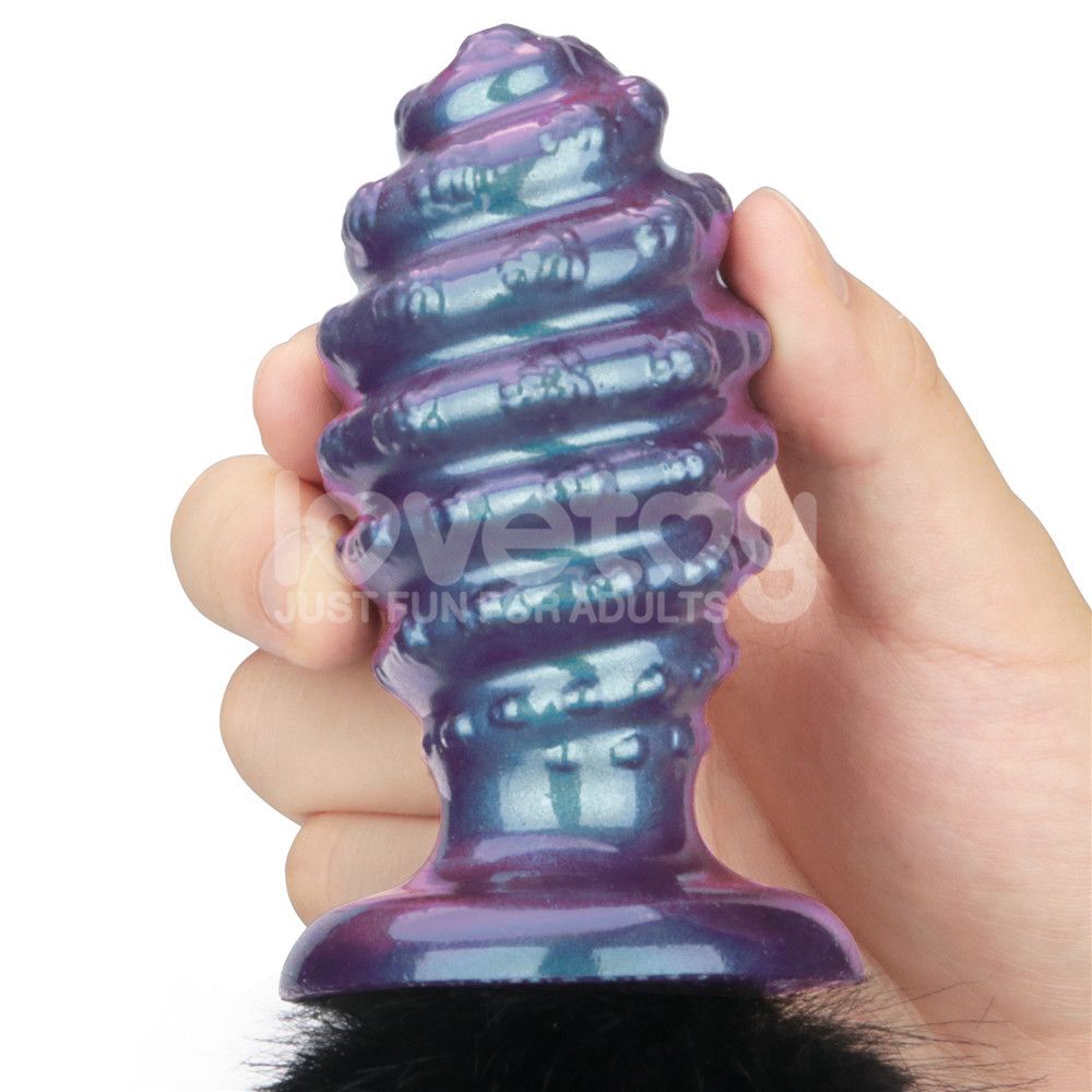 Lovetoy Mysti Tail Cáo Tím 37cm Đuôi Siêu Mịn