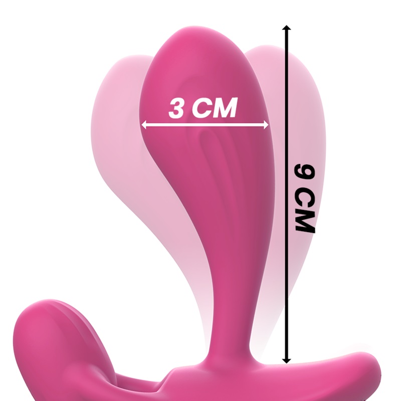 Intense Shelly Plug Rung Hậu Môn Hồng 9cm Siêu Phẩm Massage
